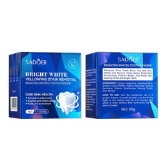 Sadoer Tooth Cleaning Powder For Oral Cavity Bright White