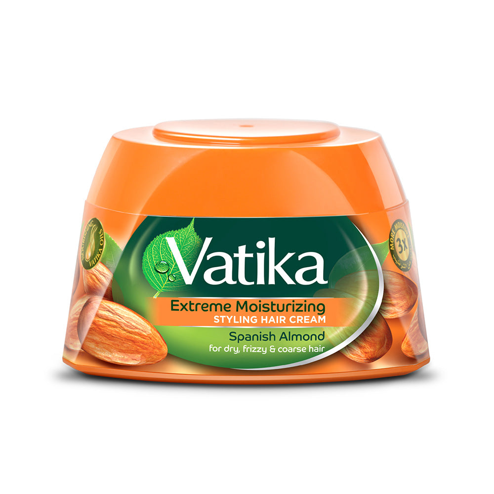 Vatika Naturals Almond Styling Hair Cream 140ml