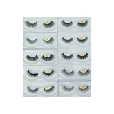 Glamorous Face 6D Mink Hair Eyelashes 10 Pieces GF 8062