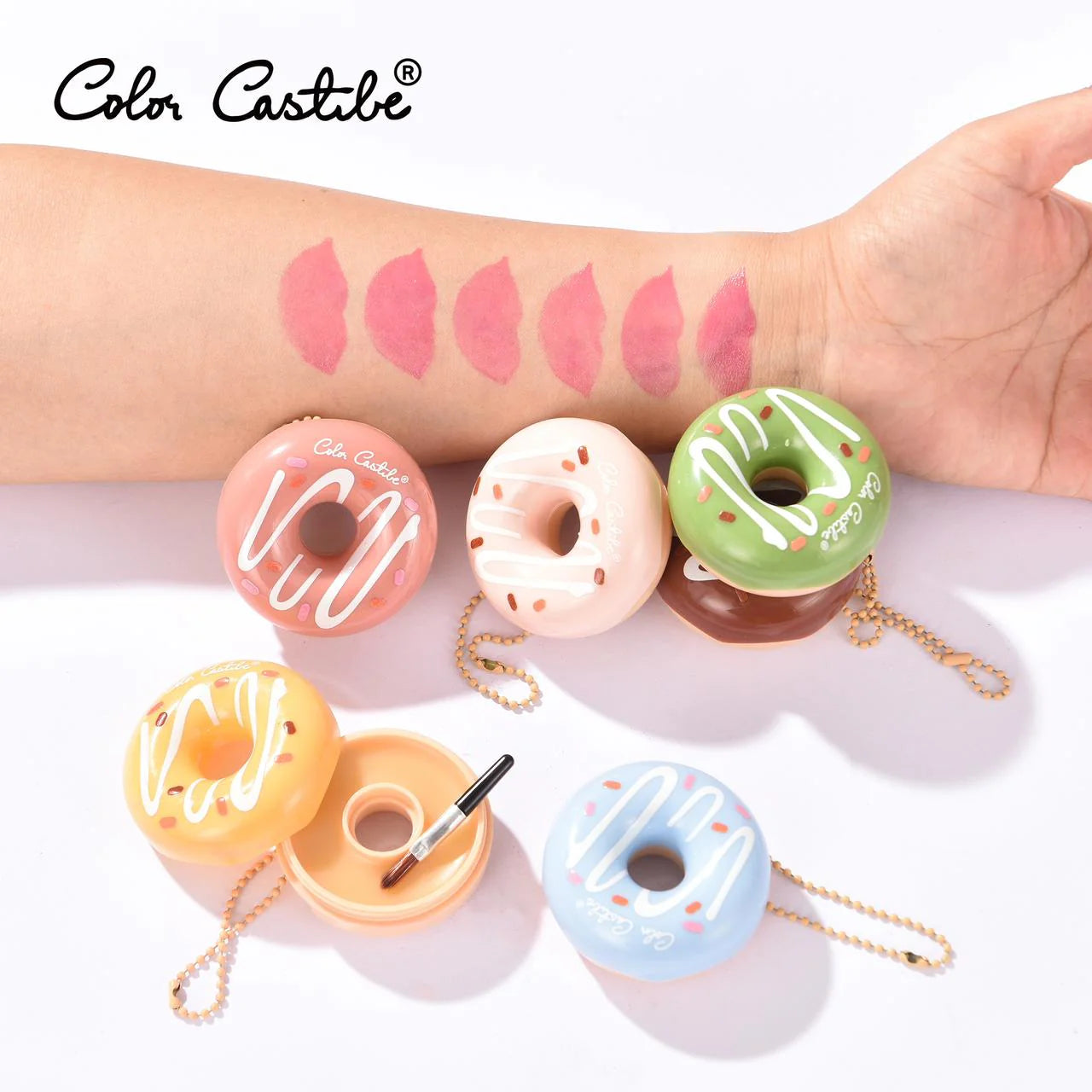 Color Castle Donut Lip Balm Each Color Castle Donut Lip Balm Each