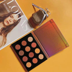 12 Color Green Alasko - Eyeshadow Palette