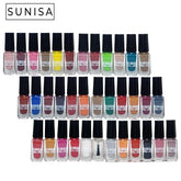 Sunisa 36 colors Peel Off Nail Polish Set