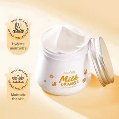 SADOER Orange Milk Vitamin C Face Cream – Whitening & Brightening Moisturizer