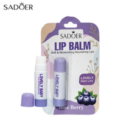 SADOER Lovely Lip Balm – Soft & Moisturizing Nourishing Lips