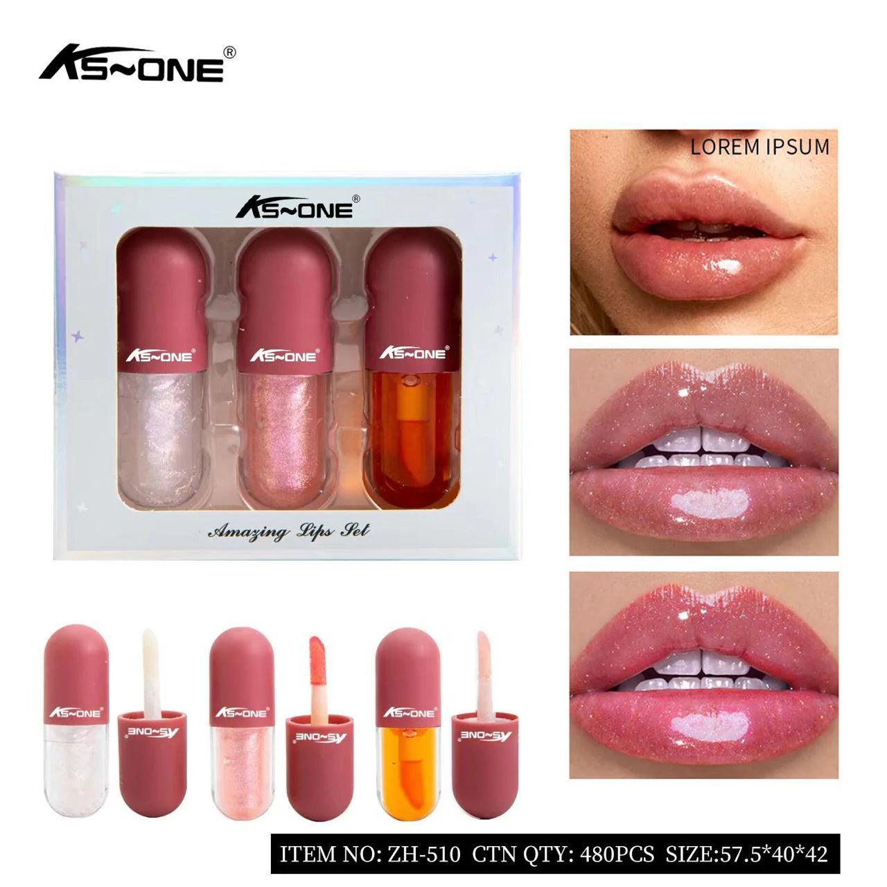 KS-One Amazing Lip Gloss Set KS-One Amazing Lip Gloss Set