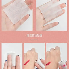 Thick Square Makeup Cotton Pads Box - 150pcs