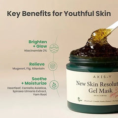 AXIS-Y New Skin Resolution Gel Mask  - 100ml