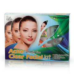 Soft Touch Acne Clear Facial Kit 4 Items