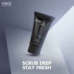 Vince Active Scrub Face Wash - 100ml