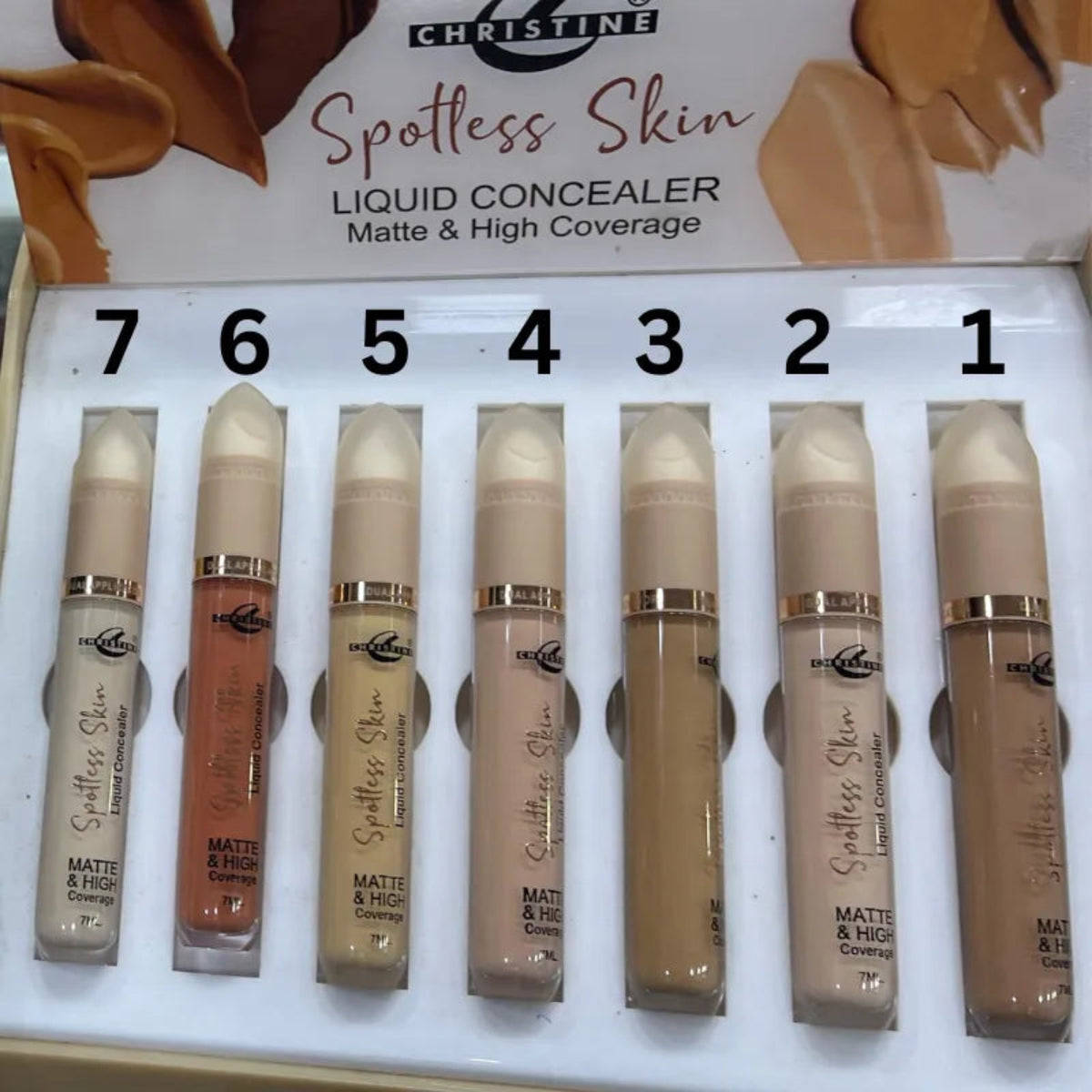 Christine Liquid Concealer Matte & High Coverage