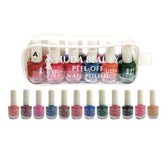Huda Beauty Nail Paint Peel off - 12 Pcs