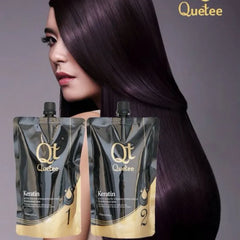 Quetee 2 Keratin Straightening Rebounding Kit 500ml