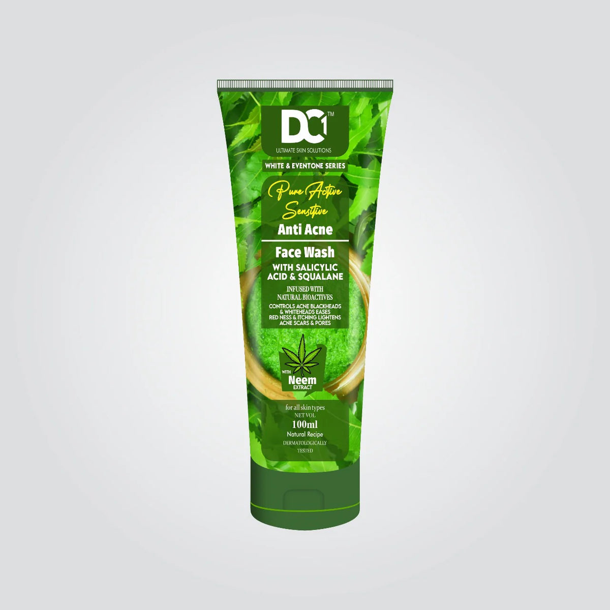 DC Ultimate Facial Series Anti Acne With Neem Extract Face Wash 150ml