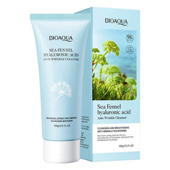 BIOAQUA Sea Fennel Hyaluronic Acid Foaming Facial Cleanser - 100ml