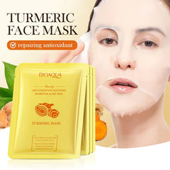 Bioaqua Turmeric Anti-Oxidation Soothing Acne Facial Sheet Mask