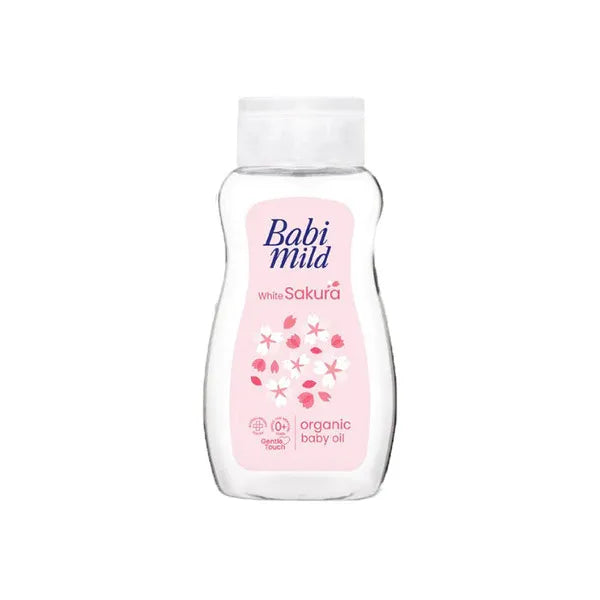 Babi Mild Baby Oil - White Sakura 100ml