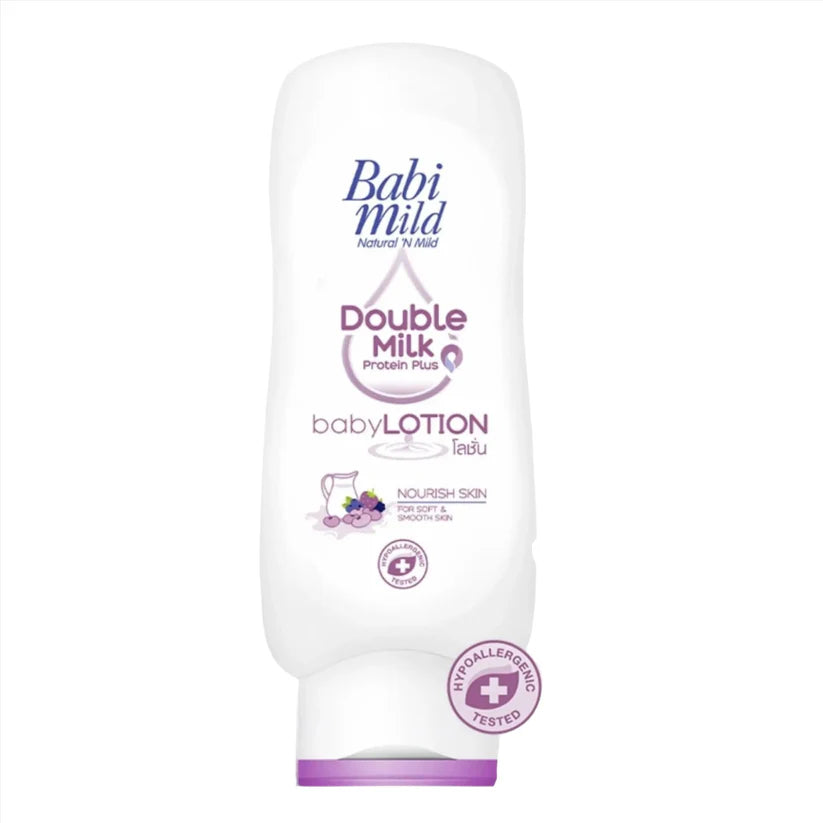 Babi Mild Double Milk (protein plus) Baby Lotion 180ml