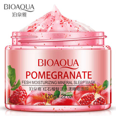 Bioaqua Pomegranate Mineral Sleep Mask - 120g