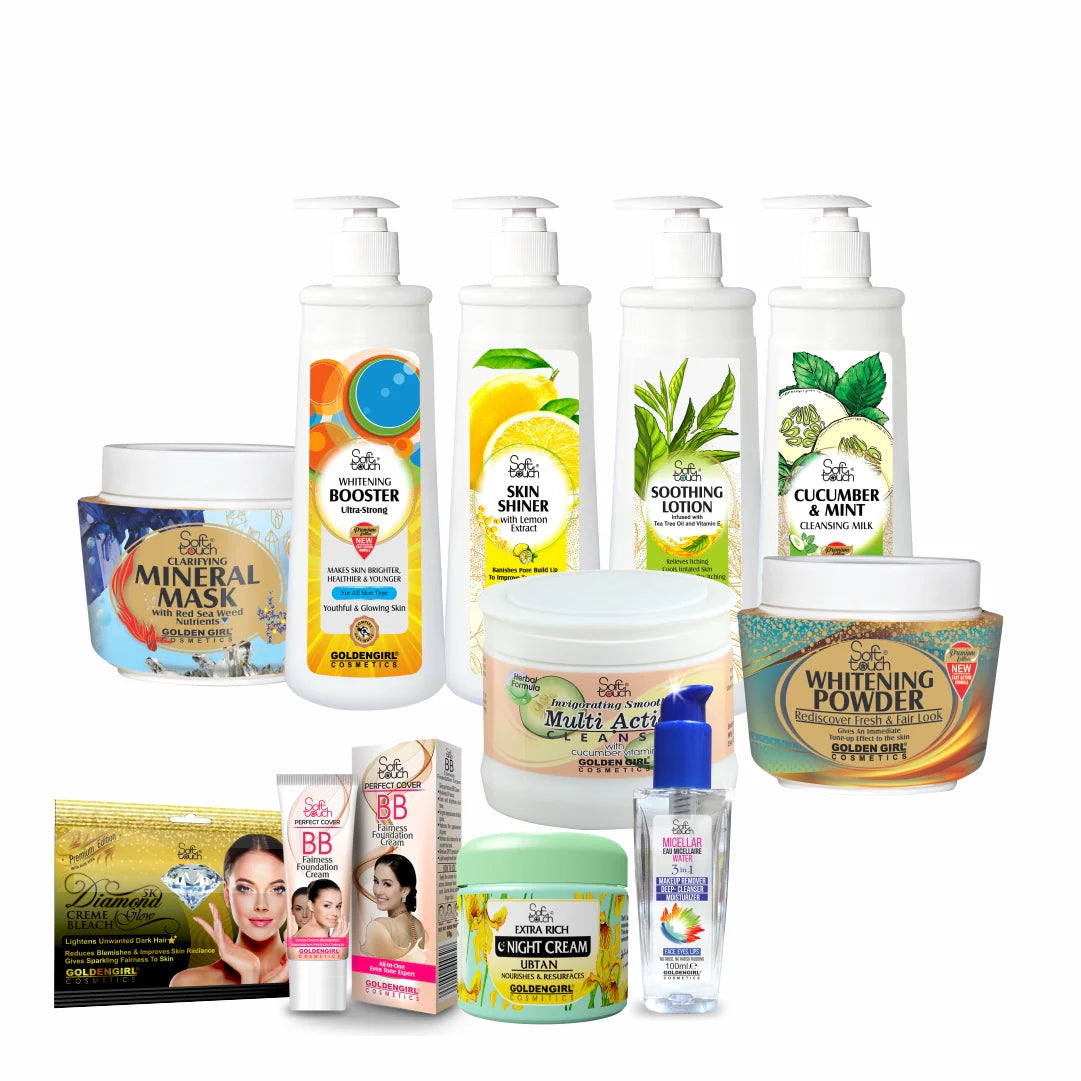 Soft Touch Whitening Facial Salon Bundle