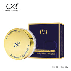 CVB Banana Blooming Face Powder Air Light Crystal NET 15G