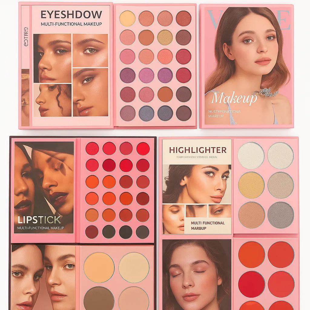 ONEYIOO 67-Color 5-Page Book Palette – All-in-One Makeup Collection