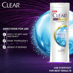 Clear Anti-Dandruff Complete Clean Shampoo 380ml
