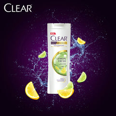 Clear Lemon Fresh Triple Anti-Dandruff Shampoo,400ML