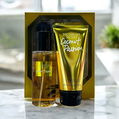 Victoria Secret Coconut Passion Body Lotion & Mist Set - 125ml Each