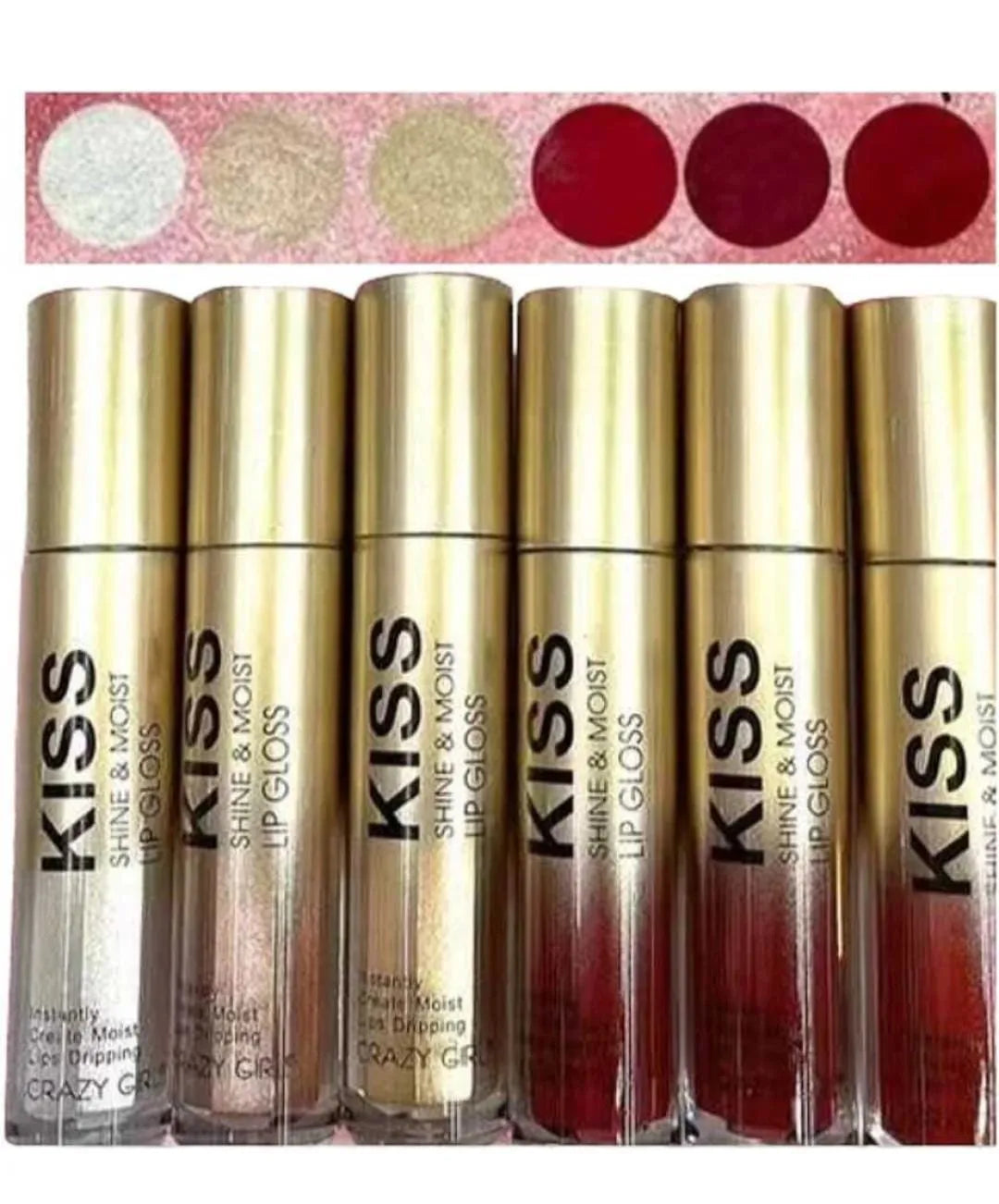 Crazy girl Multiuse Shine And Moist Lip Glaze And Eyeshade
