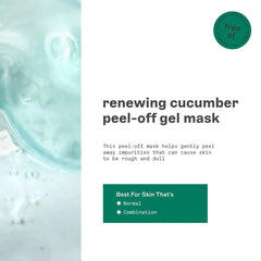 Freeman Renewing Cucumber Peel-Off Gel Mask 75ml