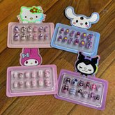 Cute Cartoon Artifical Nails For Kids