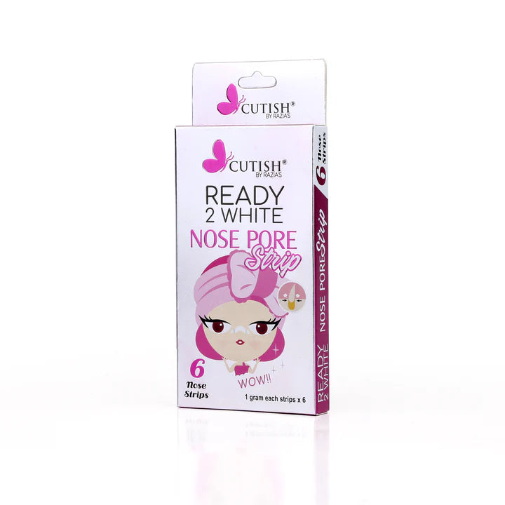 Cutish Ready 2 White Nose Strips 6 Pcs