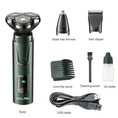 DALING DL-9207 NEW 3 IN 1 Rechargeable Electric Shaving Machine