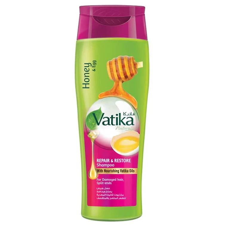 Dabur Vatika Honey and Egg Repair & Restore Shampoo 185ml