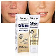 Dissar 100% Collagen Sunblock Whitening SPF 50 Sunscreen Lotion - 50g