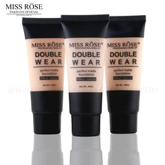 Miss Rose Double Wear Perfect Matte Foundation - 40ml