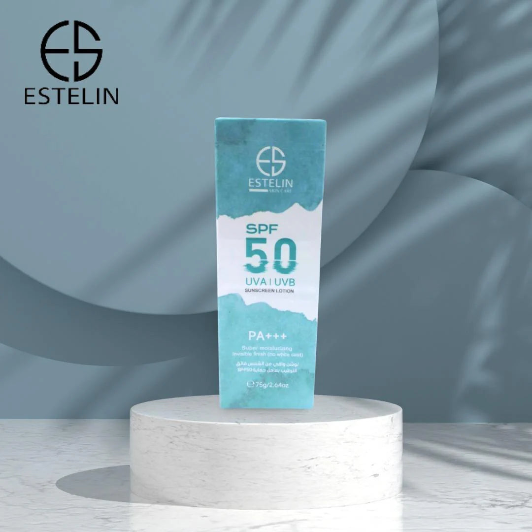 Estelin Super Moisturizing Sunscreen Lotion SPF50 - 75g
