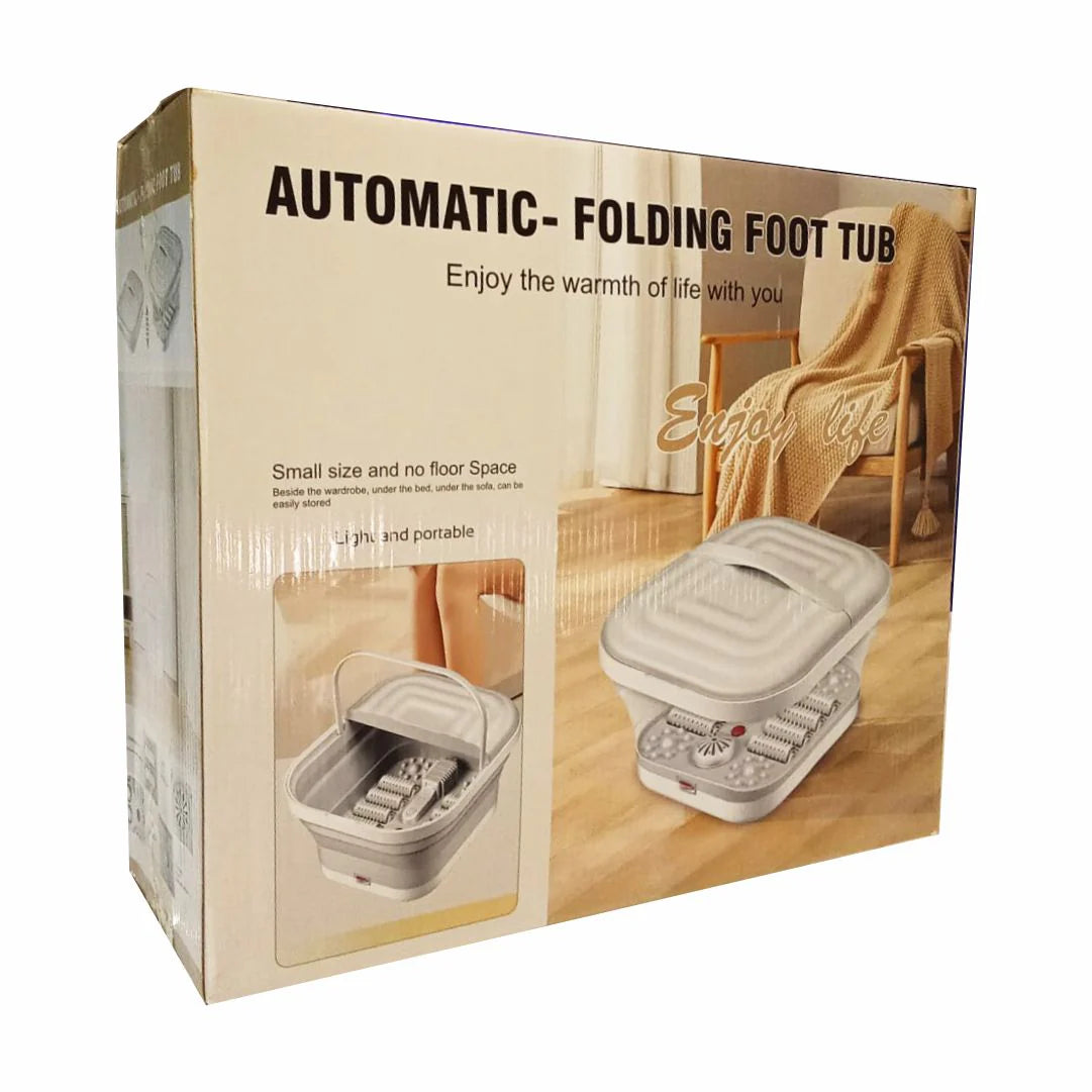 Portable Thermostatic Foot Massage Tub Foldable
