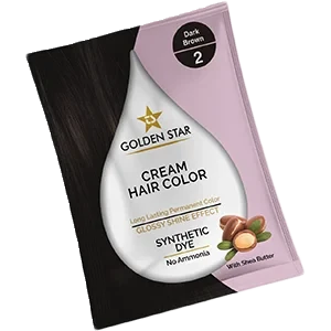 Golden Star Hair Color Dark Brown 20g