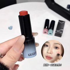 Gege Bear - 2 in 1 Moisturizing Velvert Mist Lip & Cheek And Liquid Shiny Lip Tint - 3 Colors