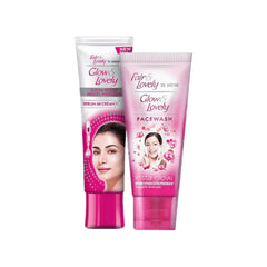 Glow & Lovely Multivitamin Cream 50g + Face Wash 50g Glowing Box