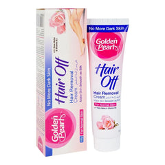 Golden Pearl Hair Off Hair Removal Cream With Rose Water & Vitamin B3, For Normal Skin - 100g