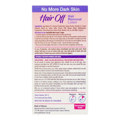 Golden Pearl Hair Off Hair Removal Lotion With Rose Water & Vitamin B3, For Normal Skin - 120g