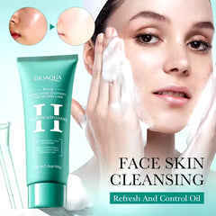 BIOAQUA Hyaluronic Acid Deep Cleaning Acne Oil Control Facial Cleanser - 100g