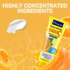 Disaar Natural Glow Sunblock Anti- UVA/UVB Sun Screen Cream SPF 50 - 80ml