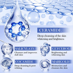 BIOAQUA Ceramide Salicylic Acid Facial Cleanser - 100ml