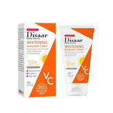 Disaar Whitening Sunscreen Cream SPF 60 – Brightening & Protective Daily Sunblock - 80g