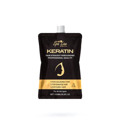 Glamorous Face Spa Line Hair Straight Rebonding Professional Quality Keratin 1000ml x 2