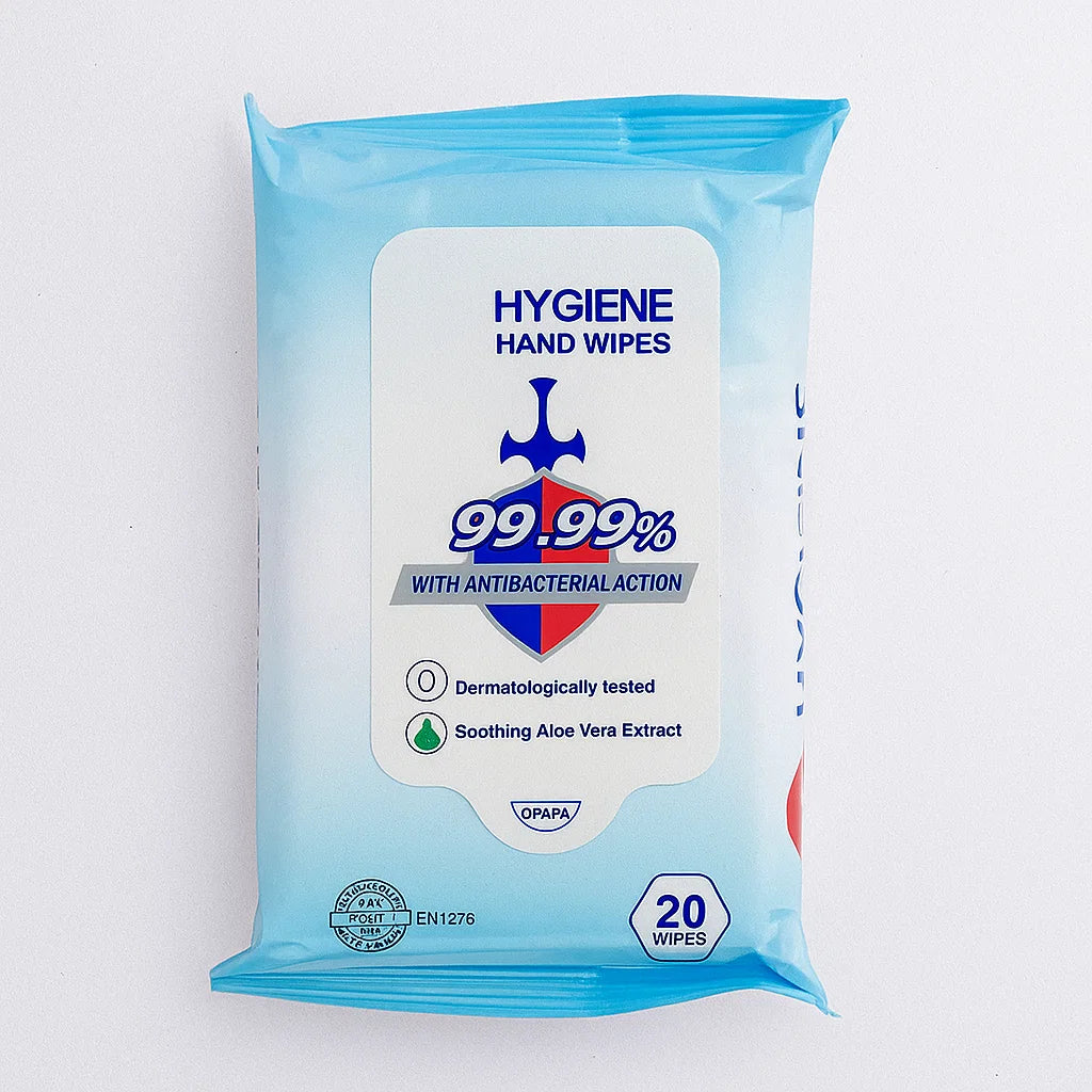 Hygiene Hand Wipes - 20 Wipes