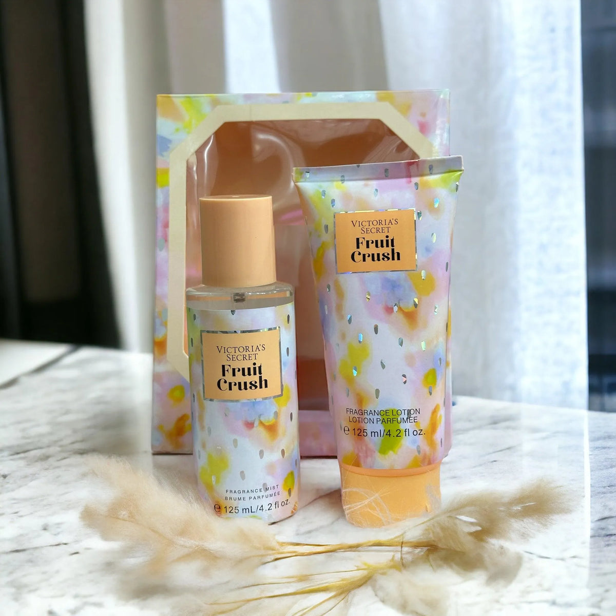 Victoria Secret Fruit Crush Body Lotion & Mist Set (125ml Each)